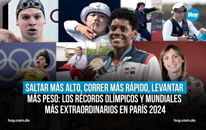 Saltar más alto, correr más rápido, levantar más peso: los récords olímpicos y mundiales más extraordinarios en París 2024