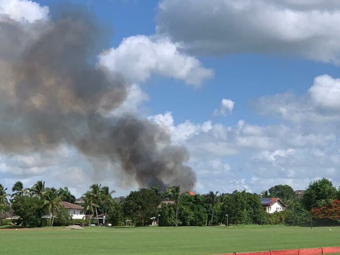 Se incendia villa de Marc Anthony en Casa de Campo, La Romana