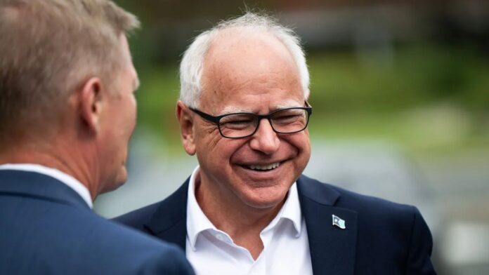 Tim Walz, vice de Kamala, dice “no puede esperar” para debatir con J.D. Vance, vice de Trump