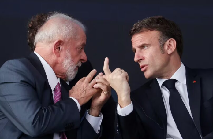 Lula y Macron hablan de la “situación en Venezuela” y la “cooperación con Haití»