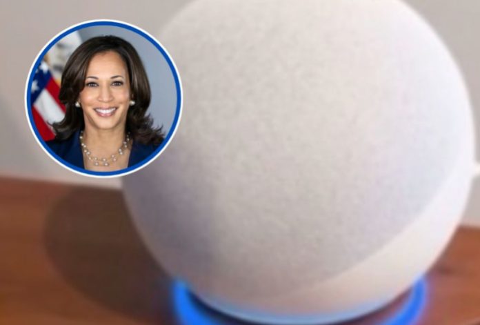 Alexa de Amazon favorece votación por Kamala Harris; dice podría defender injusticias raciales
