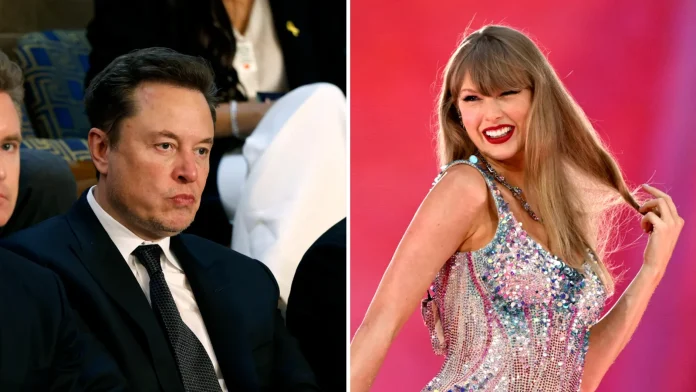 Elon Musk ataca a Taylor Swift luego de que ella expresara apoyo hacia Kamala Harris
