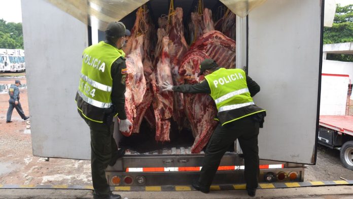 Empresarios en frontera sur de México denuncian el ingreso ilegal de carne de Guatemala