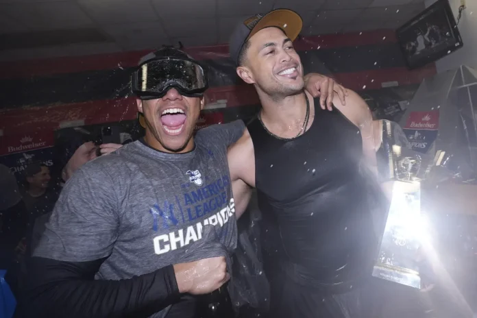 Jonrón de Juan Soto envía a Yankees a la Serie Mundial y tras vencer a los Guardianes 5-2