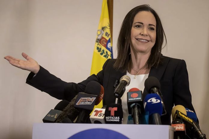 María Corina Machado desmiente al Gobierno de Nicolás Maduro: «Estoy aquí en Venezuela»