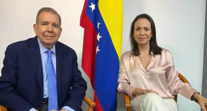 María Corina Machado y Edmundo González reciben el premio Sájarov 2024