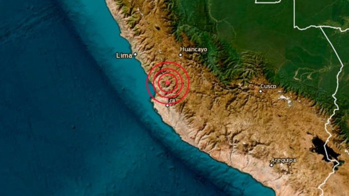 Sismo de magnitud 6,0 sacude el departamento de Lima en Perú
