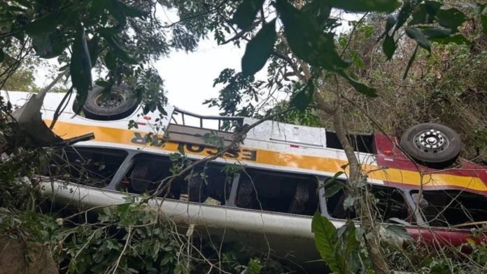 Tragedia en Brasil: Accidente de autobús escolar deja al menos 23 muertos y varios heridos 