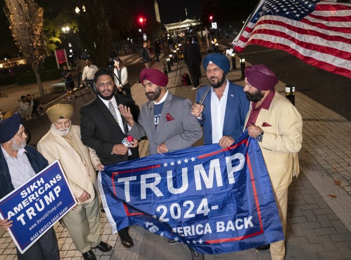 Trump a la cabeza en elecciones con mayoría de votos