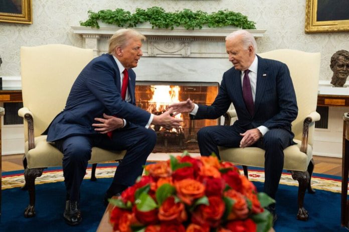 Trump y Biden hablaron de la guerra en Ucrania y de los rehenes israelíes en Gaza