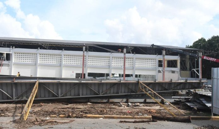 Pabellón Taekwondo agilizan su construcción para los Juegos Santo Domingo 2026