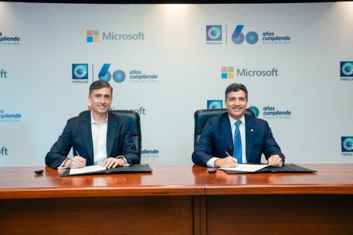 Banco Popular y Microsoft amplían colaboración