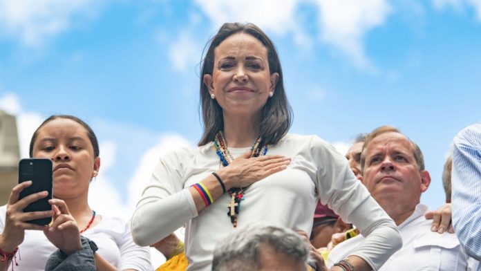 Machado pide a los simpatizantes opositores mantenerse concentrados en “toda Venezuela»
