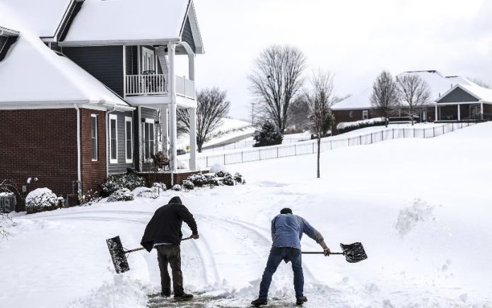 Zonas afectadas tormenta nieve EU descongelan