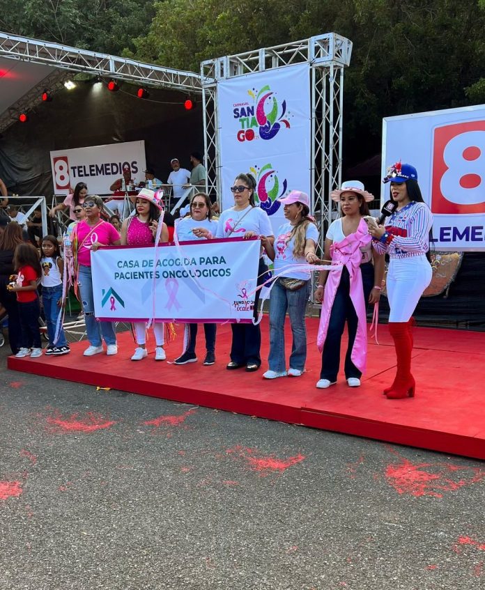 IORC y Fundación Tócate RD unidos contra el cáncer en Carnaval de Santiago