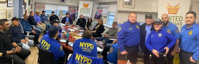 Continúan seminarios NYPD a bodegueros de UBA para prevenir el crimen