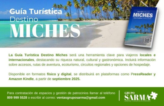 Grupo Sarma anuncia hará guía turística de Miches