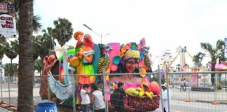 Malecón de Santo Domingo listo para Desfile Nacional del Carnaval este domingo