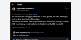 «Ilusiones de Hollywood»: comandante iraní ridiculiza al Pentágono con una lección de historia