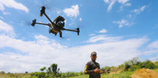 Drones para uso civil y de última generación patrullan y “vigilan” la frontera