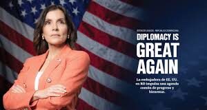 Todo indica, que tal como se desenvuelve la embajadora Campos, será la CIA la que determinará, quienes serán los candidatos principales para las elecciones generales del 2028