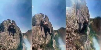 Excursionista muere luego de tomarse una foto en la cima de un acantilado