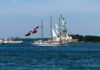 4 de julio. Delegación naval dominicana celebra 250 aniversario de independencia de EE.UU. con presencia naval en Nueva York