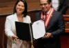Keiko Fujimori recibe las credenciales como presidenta electa de Perú