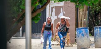 El territorio nacional está colocado en la categoría más alta de riesgo por calor extremo desde 1 al 7 de julio