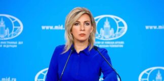 La fuerte reacción de Zajárova al periodista europeo que le preguntó a Zelenski cómo ayudarlo a «matar a más rusos»