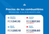 Gobierno aumenta RD$3 a gasolina y gasoil regular. Sindicalistas amenazan con aumento pasaje