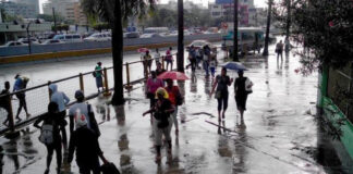Incidencia de una vaguada genera aguaceros este martes