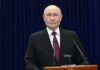 Putin responde si Rusia podría atacar instalaciones militares en el Reino Unido