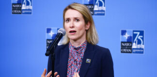 Kallas comenta la visita de los enviados de EE.UU. a Kiev