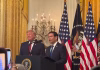Trump califica a Abinader como «un gran hombre» y destaca labor de embajadora de EE. UU, aunque reconoció que algunas personas no están contentas con ella.