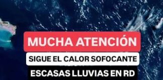 Vaguada provocará lluvias pero el ambiente continuará caluroso por el polvo del Sahara este lunes