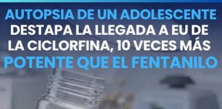 Nueva droga más fuerte y terrible que el fentanilo, la ciclorfina. Ojo con viajeros desde EEUU