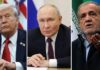 Putin transmite a Trump el punto de vista de Irán para solucionar el conflicto con EE.UU.