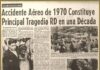 Hace 56 años en 1970, ocurrió un accidente aéreo por el que murieron 106 personas al precipitarse el mejor avión de Dominicana de Aviación. ¿La razón? el combustible estaba mezclado con agua y los motores se apagaron