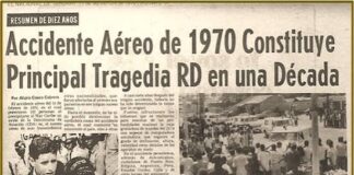 Hace 56 años en 1970, ocurrió un accidente aéreo por el que murieron 106 personas al precipitarse el mejor avión de Dominicana de Aviación. ¿La razón? el combustible estaba mezclado con agua y los motores se apagaron